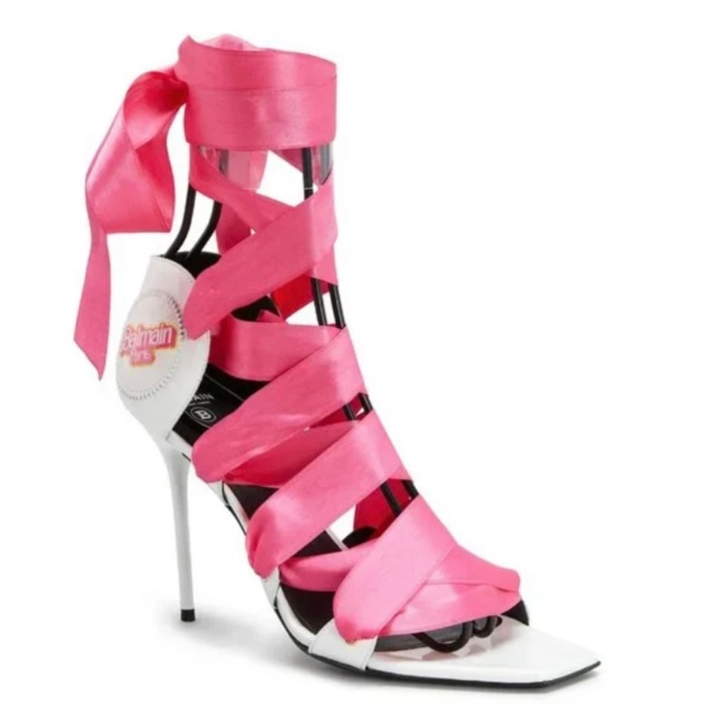 Balmain x Barbie heel